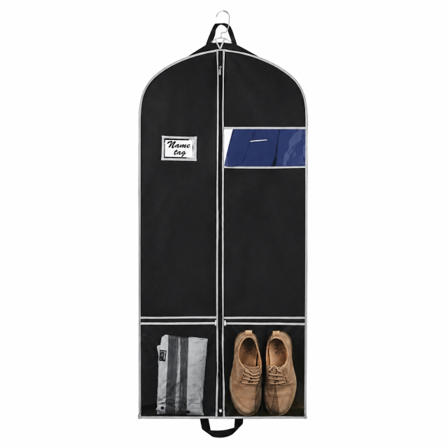 Long Garment Storage Bag with Clear Window
