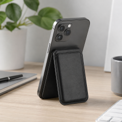 Magnetic Phone Wallet Stand