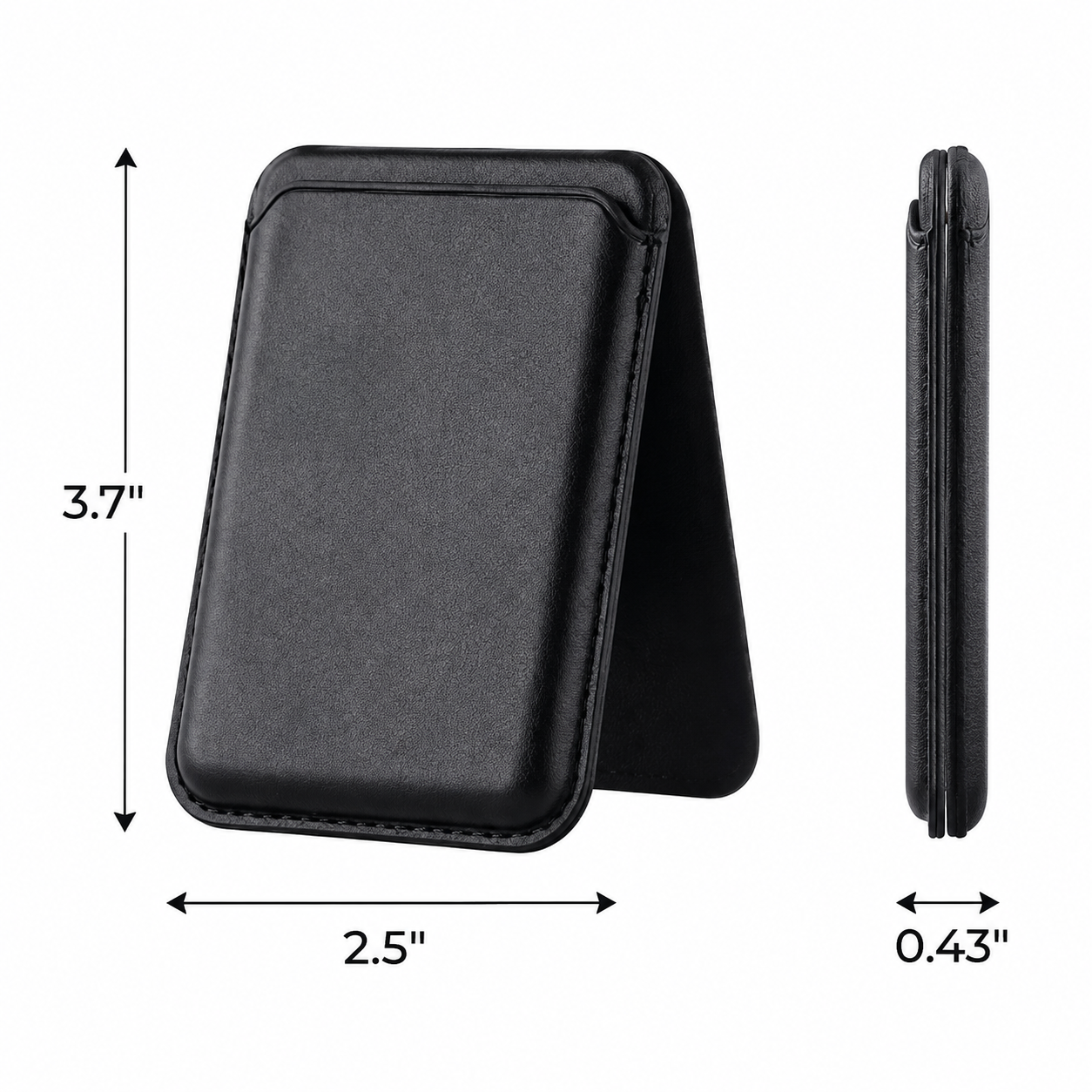 Magnetic Phone Wallet Stand