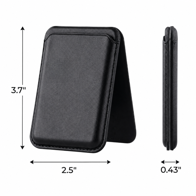 Magnetic Phone Wallet Stand