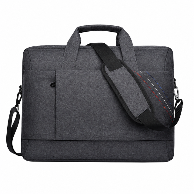 Men's Slim Crossbody Briefcase With Adjustable Strap