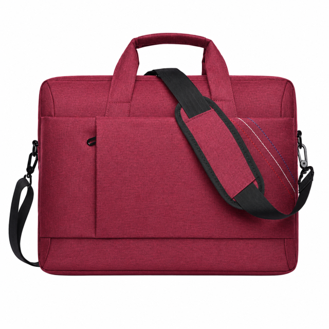 Men's Slim Crossbody Briefcase With Adjustable Strap