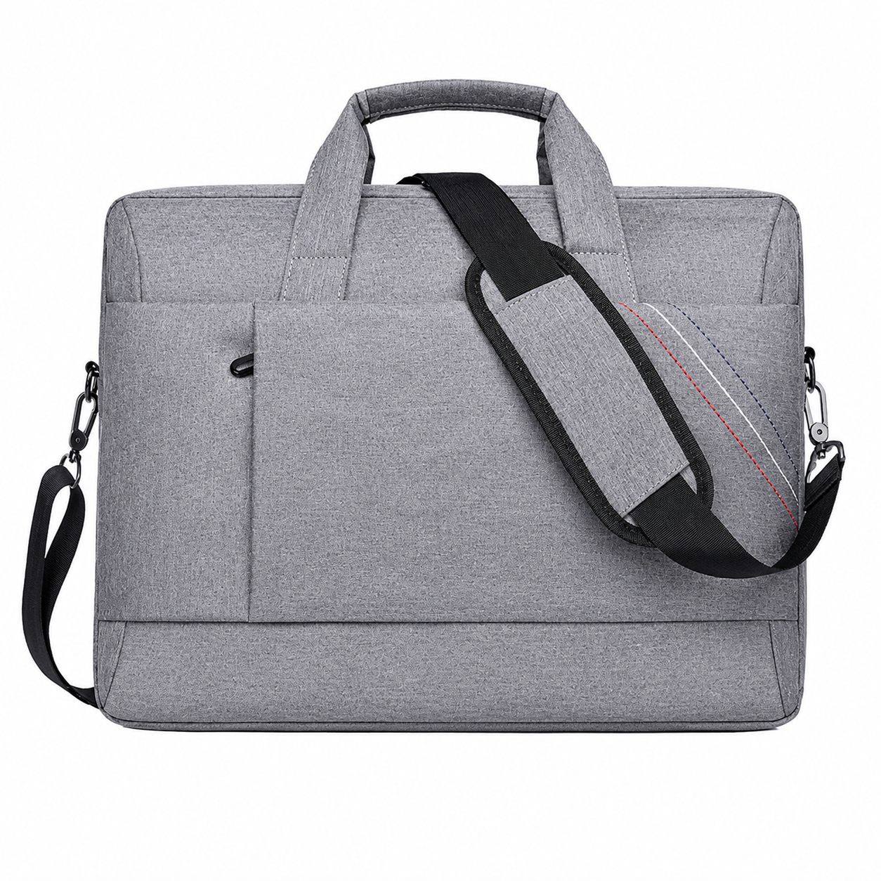 Men's Slim Crossbody Briefcase With Adjustable Strap