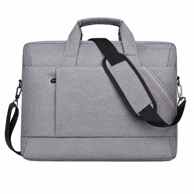 Men's Slim Crossbody Briefcase With Adjustable Strap