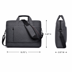 Men's Slim Crossbody Briefcase With Adjustable Strap
