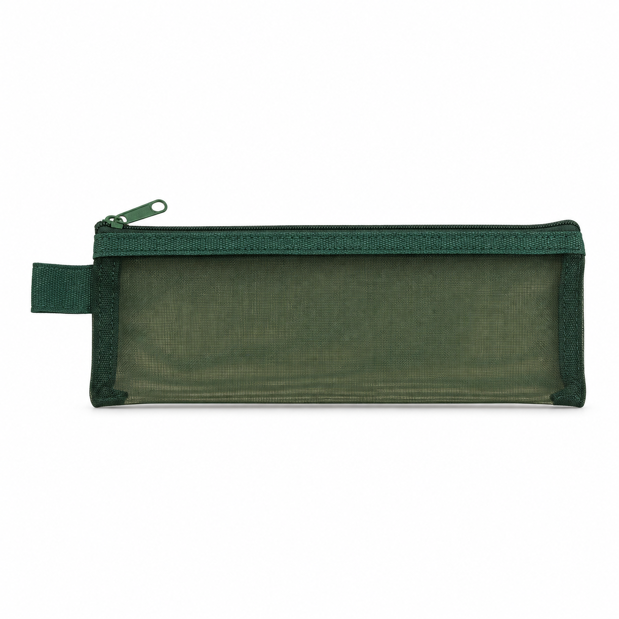 Mesh Zipper Pencil Pouch