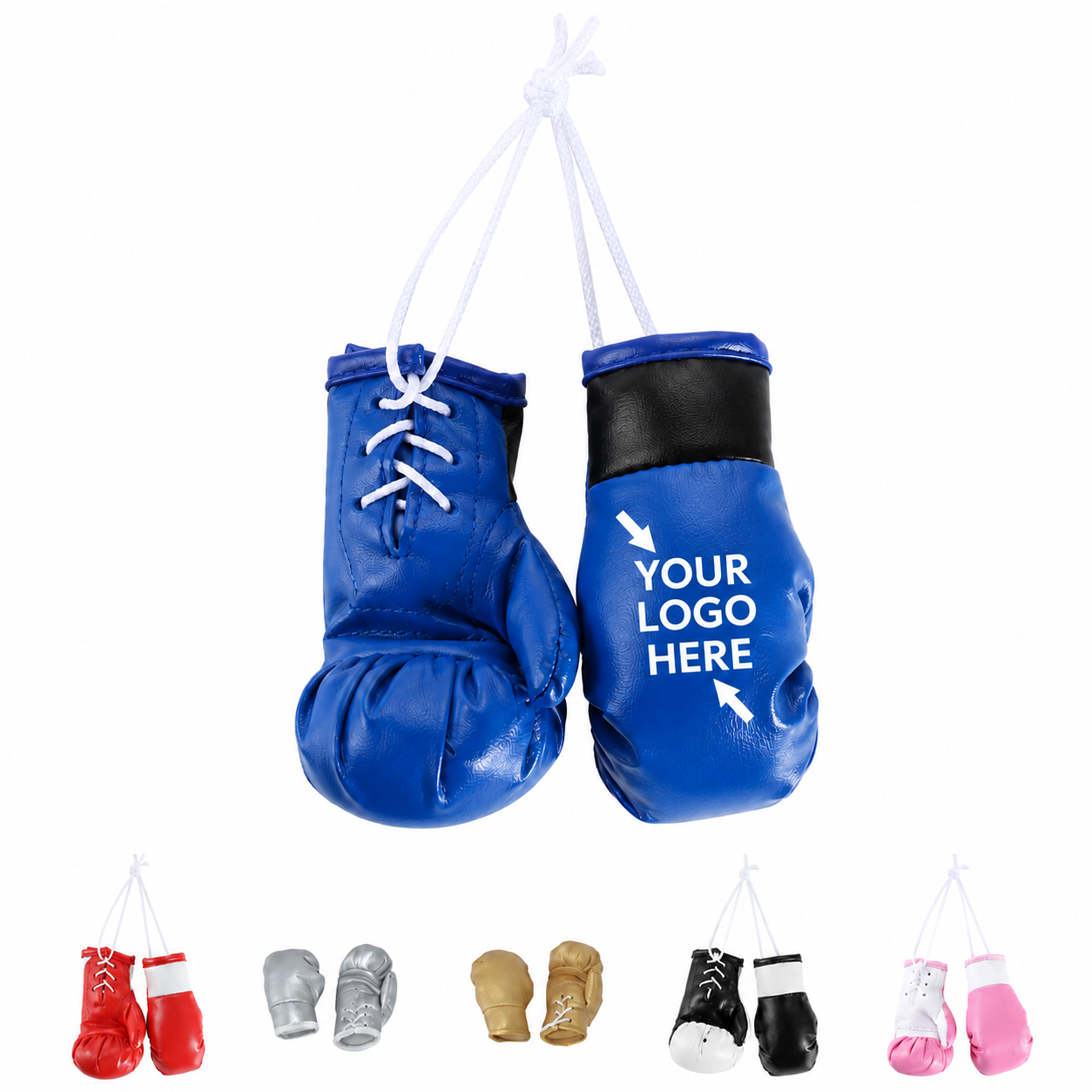 Mini Boxing Glove Pendant Stress Relief Keychain