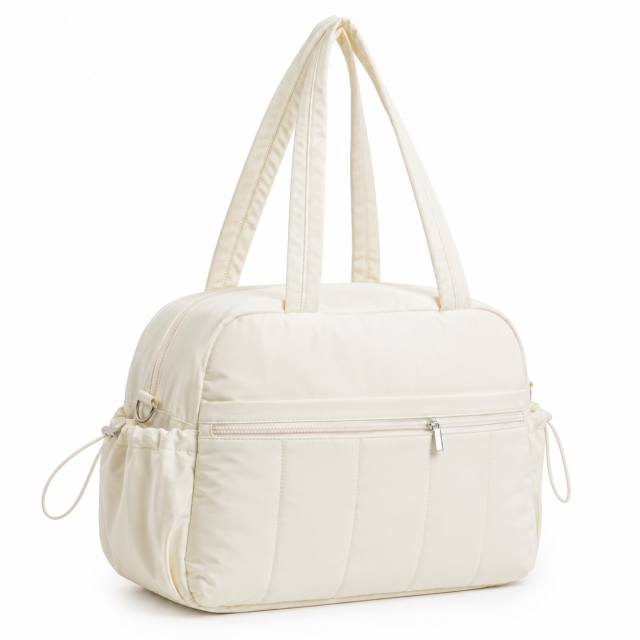 Multifunctional Nylon Travel Fitness Bag With Separate Wet Pocket