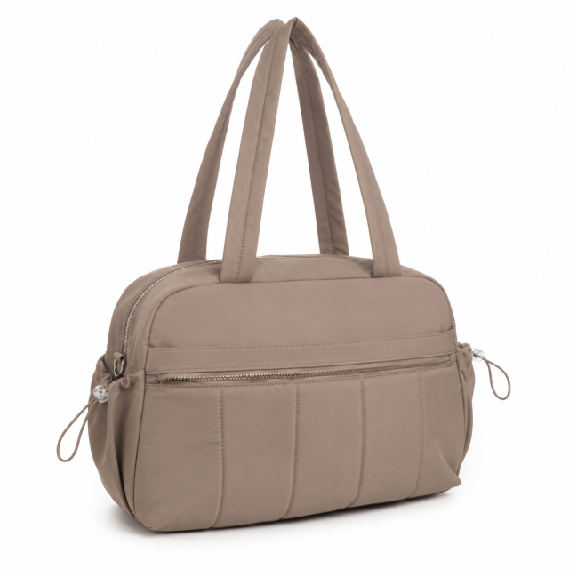 Multifunctional Nylon Travel Fitness Bag With Separate Wet Pocket