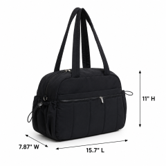 Multifunctional Nylon Travel Fitness Bag With Separate Wet Pocket