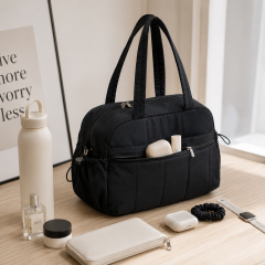 Multifunctional Nylon Travel Fitness Bag With Separate Wet Pocket
