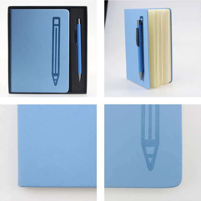 Notebook and Personalized Ballpoint Pen Set