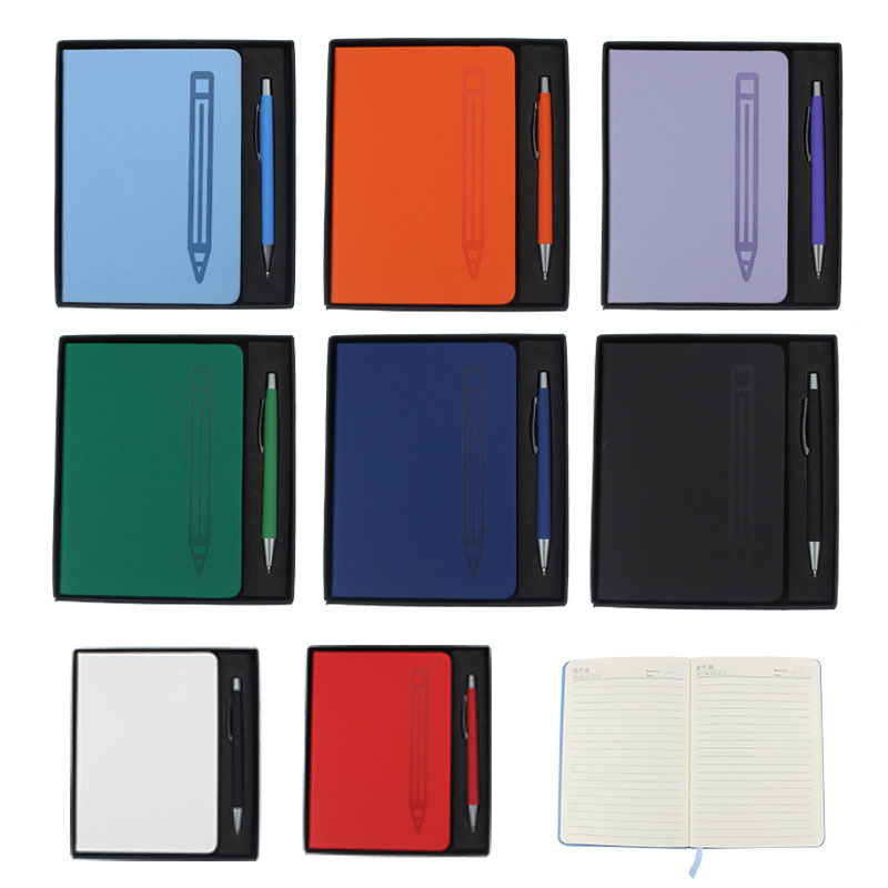 Notebook and Personalized Ballpoint Pen Set