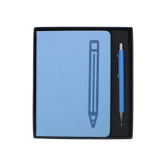 Notebook and Personalized Ballpoint Pen Set