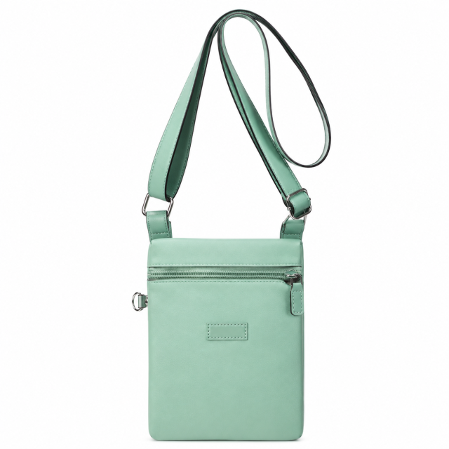 Nylon Mini Crossbody Shoulder Bag With Adjustable Strap