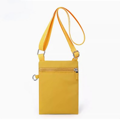 Nylon Mini Crossbody Shoulder Bag With Adjustable Strap