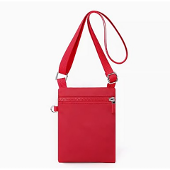 Nylon Mini Crossbody Shoulder Bag With Adjustable Strap