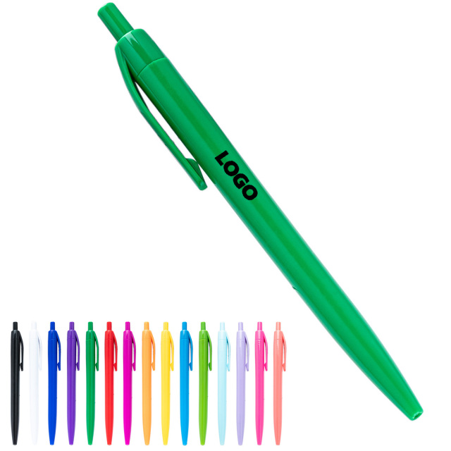 Plastic Retractable Gel Pen
