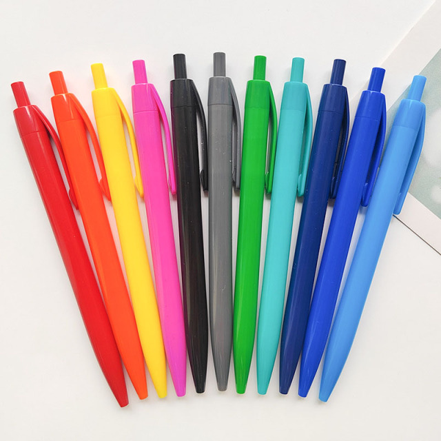Plastic Retractable Gel Pen
