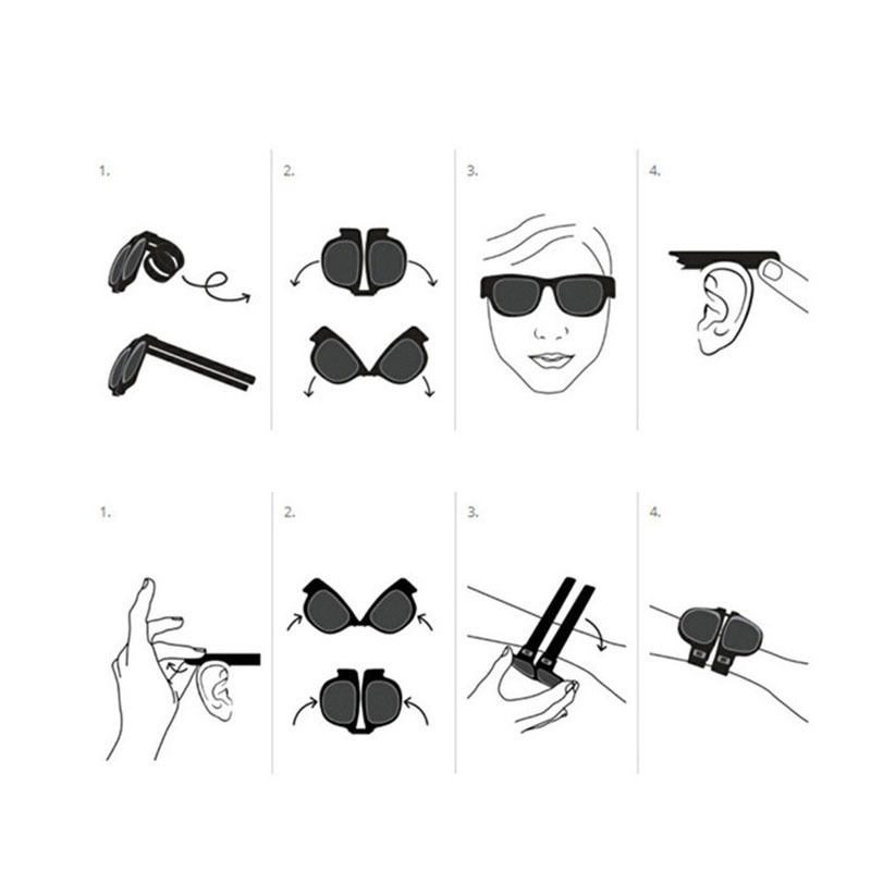 Polarized Folding Sunglasses