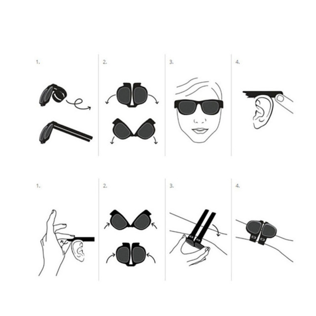Polarized Folding Sunglasses