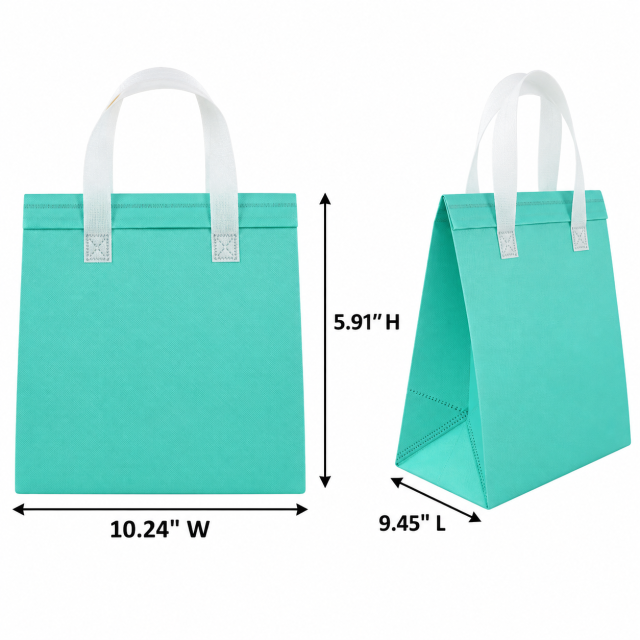 Portable Insulated Lunch Tote Bag