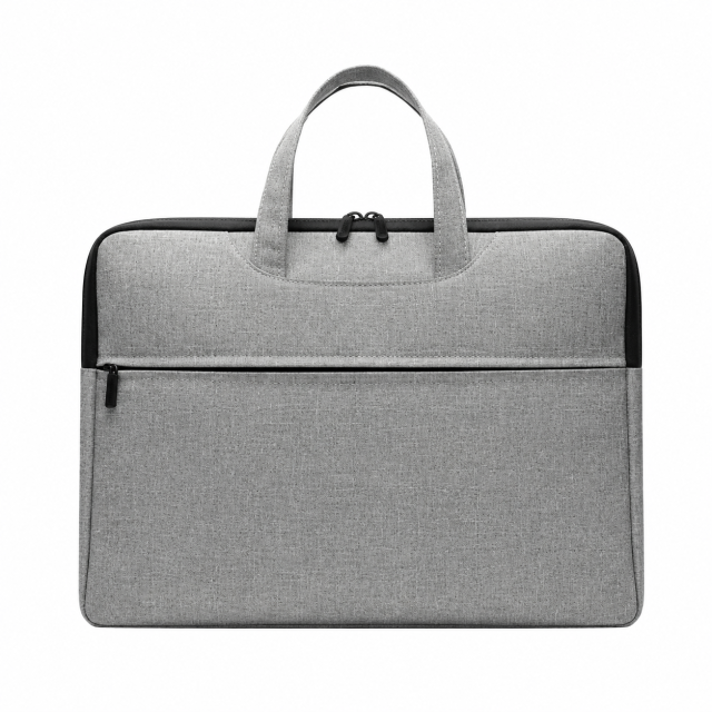 Premium Oxford Cloth Business Briefcase With Front Zipper Pocket