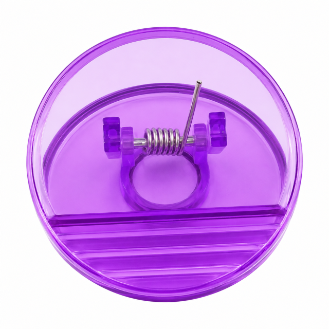 Round Magnetic Memo Clip Holder