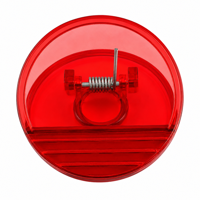 Round Magnetic Memo Clip Holder