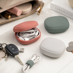 Silicone Earphone Organizer Bag