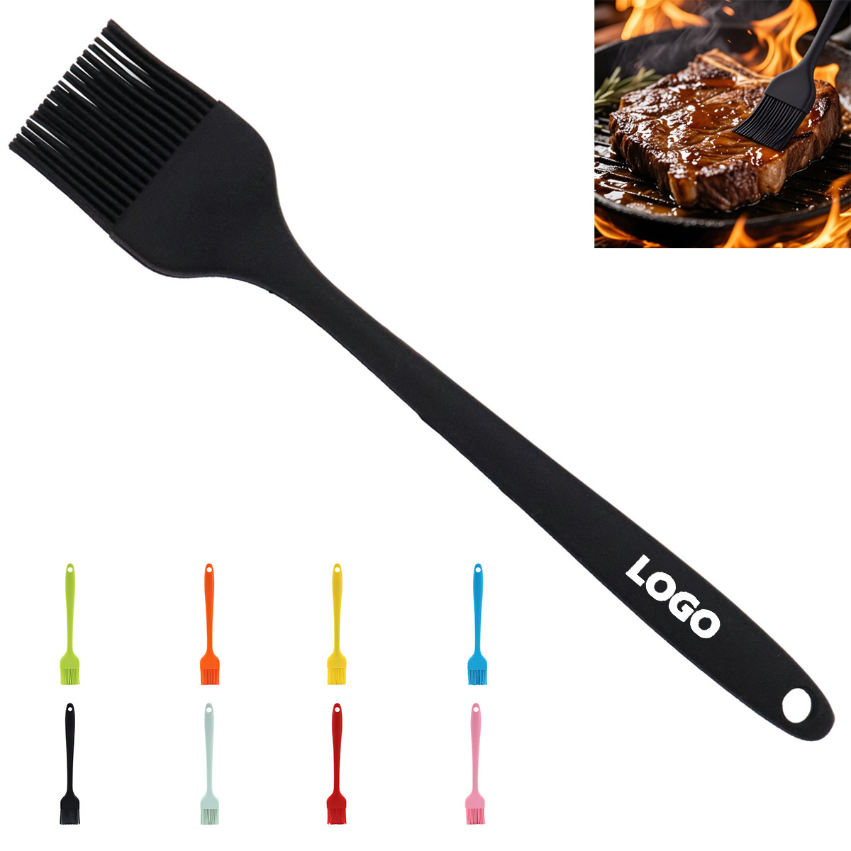 Silicone Heatproof Sauce Basting Brushes