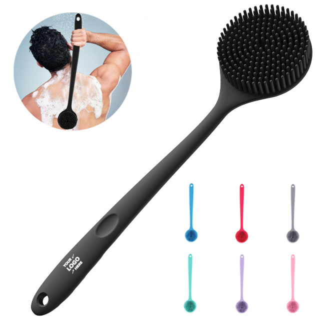 Silicone Long Handle Bath Brush