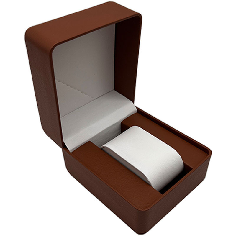 Single PU Leather Watch Case