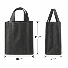 Six-Bottle Non-Woven Beverage Carrying Tote
