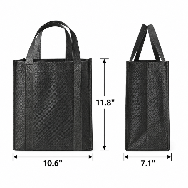 Six-Bottle Non-Woven Beverage Carrying Tote