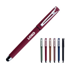 Soft Touch Stylus Gel Pen