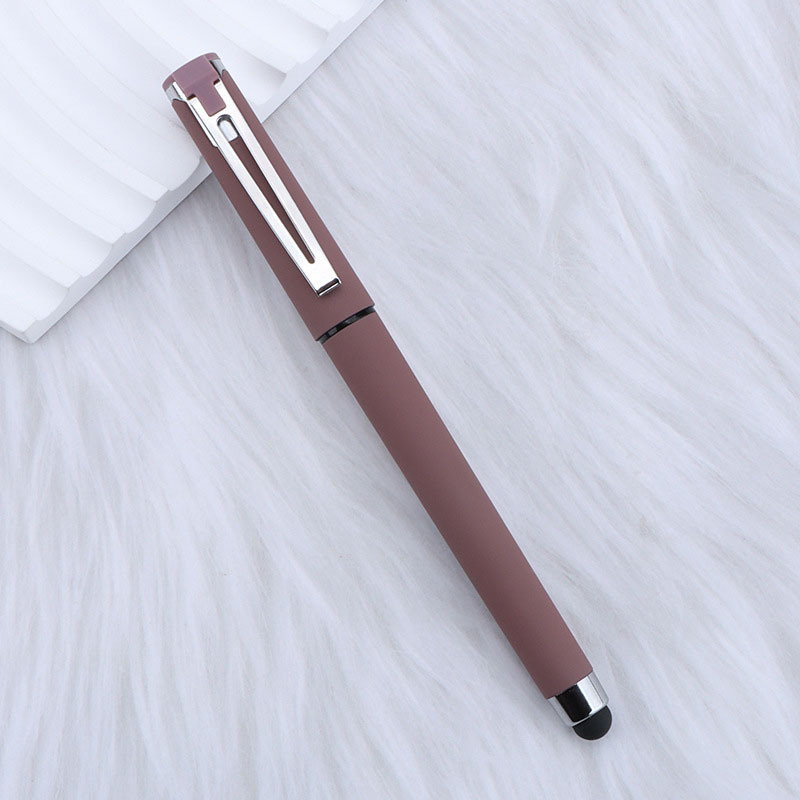 Soft Touch Stylus Gel Pen