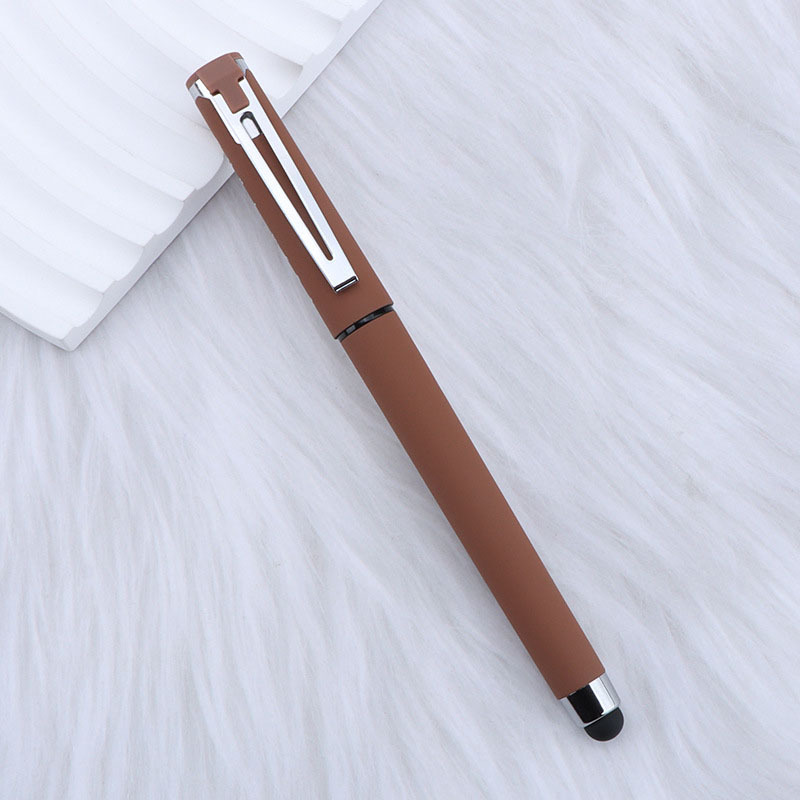 Soft Touch Stylus Gel Pen