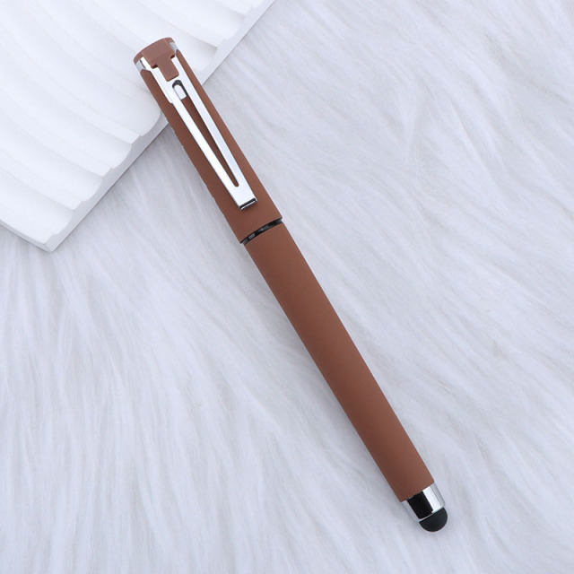 Soft Touch Stylus Gel Pen