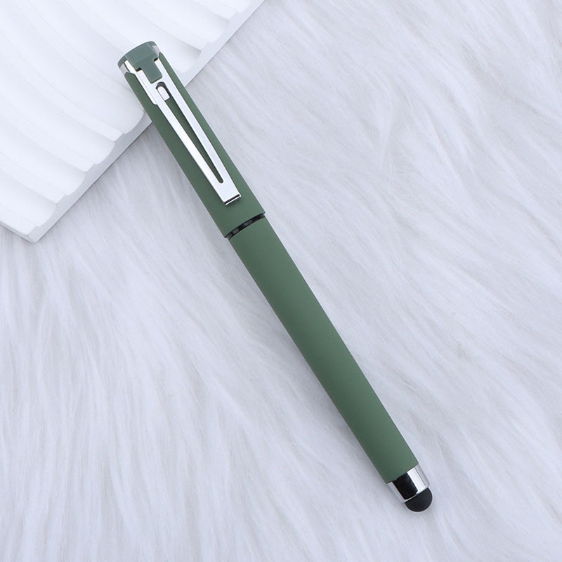 Soft Touch Stylus Gel Pen