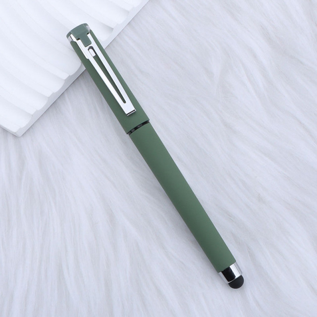 Soft Touch Stylus Gel Pen