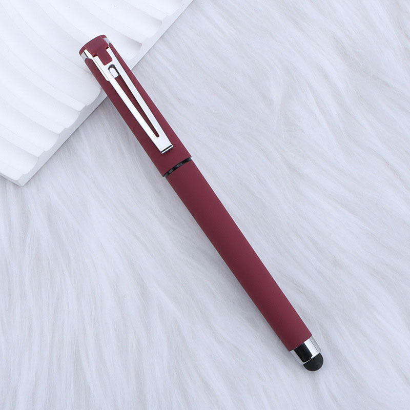 Soft Touch Stylus Gel Pen