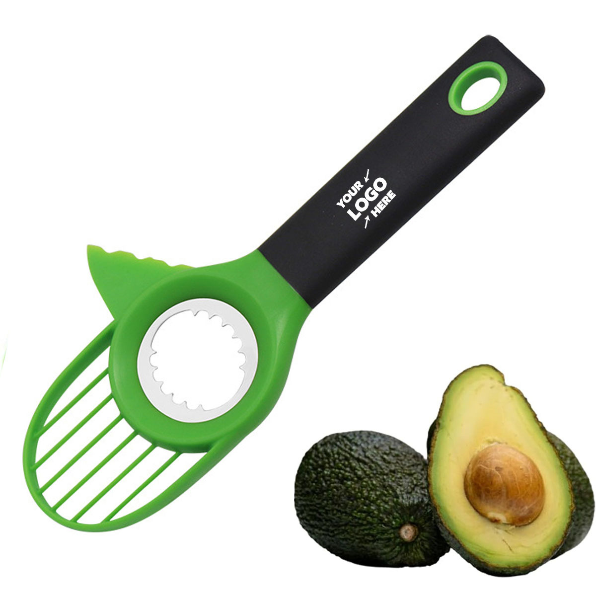 Stainless Steel 3-in-1 Avocado Cutter