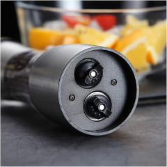 Stainless Steel Manual Dual Salt And Pepper Grinder