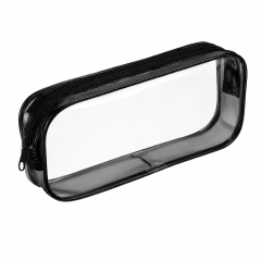 Transparent PVC Pencil Case With Zipper Closure