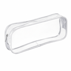 Transparent PVC Pencil Case With Zipper Closure
