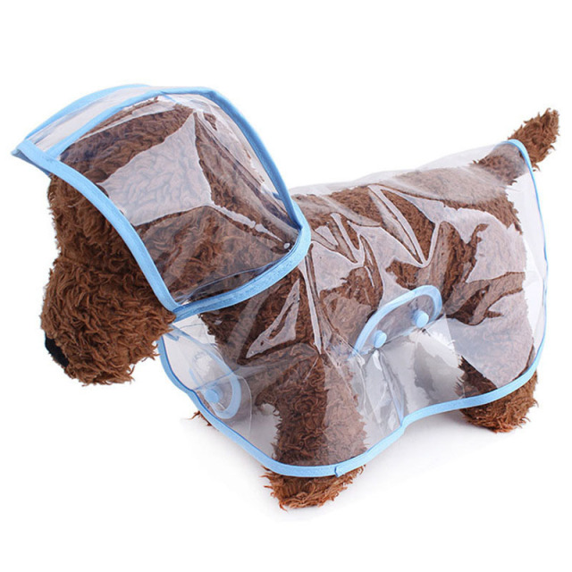 Transparent Pet Dog Raincoat