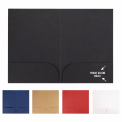 Two Pocket Paper Document Folder