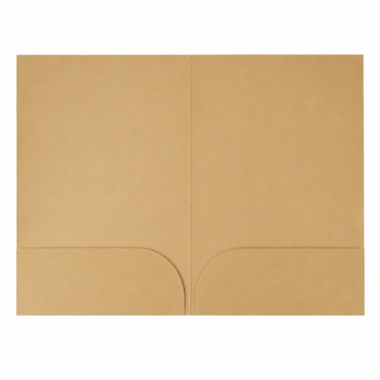 Two Pocket Paper Document Folder