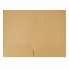 Two Pocket Paper Document Folder